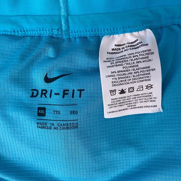 Nike Flex Stride Running Shorts Bright Blue Lined Reflective 5" Inseam Mens XXL - Picture 7 of 8